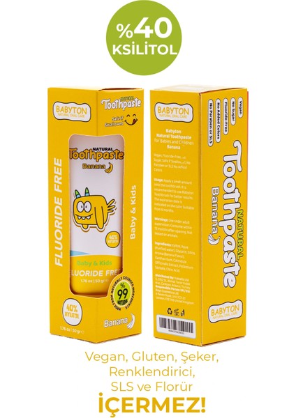 Muz Doğal Macun 3'lü Set 50 gr modelleri