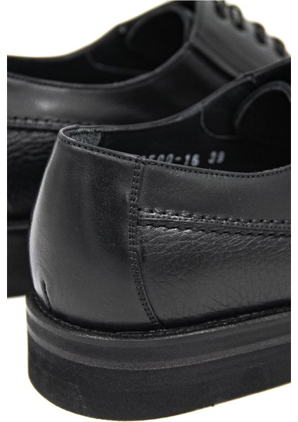 033500-16 Kösele Erkek Klasik Ayakkabı - Siyah fırsatları