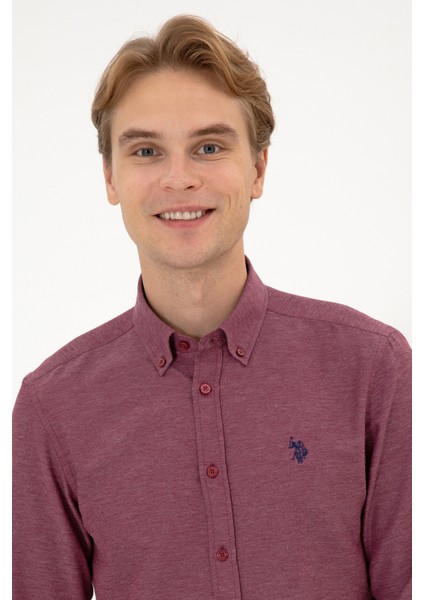 Erkek Bordo Gömlek Basic 50316723-VR014 fiyatları