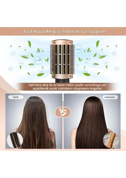 5 Başlıklı Air Saç Şekillendirici SET-1721 modelleri