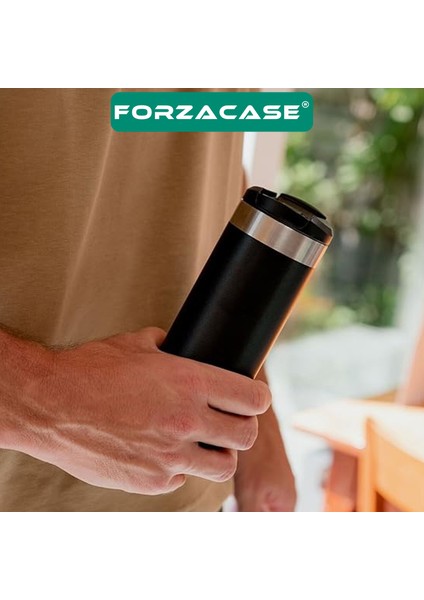 304 Paslanmaz Çelik 450 ml 8 Saat Sıcak Soğuk Tutan Çay Kahve Su Termosu - FC1133 fırsatları