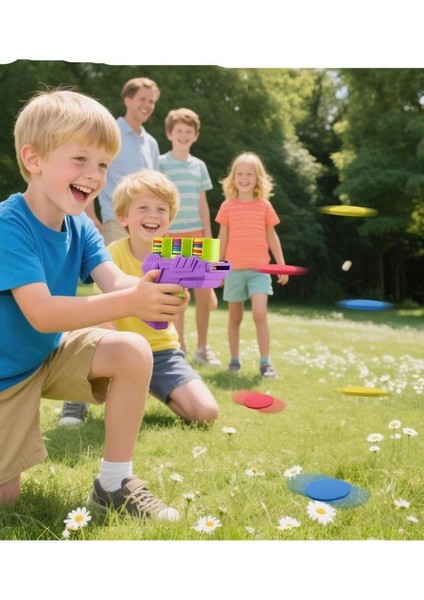 25 Köpük Disk Atan Oyuncak Tabanca Kedi Köpek Eva Frizbi Atan Çocuk Oyun Tabancası Yumuşak Kurşun fiyatları