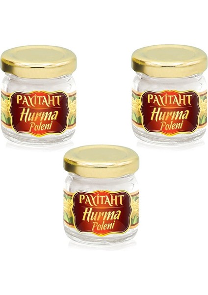 Katıksız Payitaht Medine Hurma Poleni 20G. %100 Saf 3lü Paket
