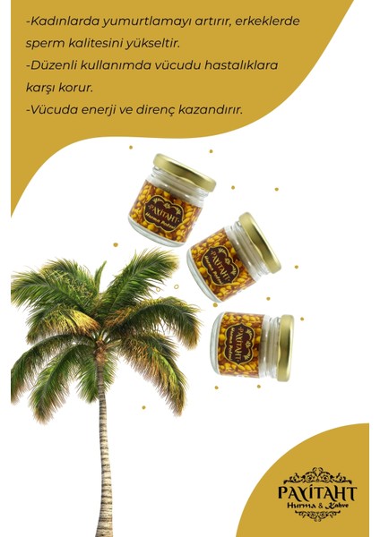 Katıksız Payitaht Medine Hurma Poleni 20G. %100 Saf 3lü Paket fırsatları