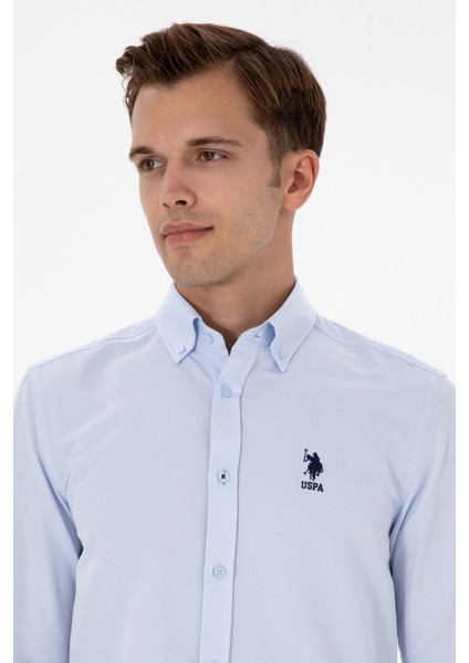 Erkek Açık Mavi Gömlek Basic 50307693-VR003 fiyatları