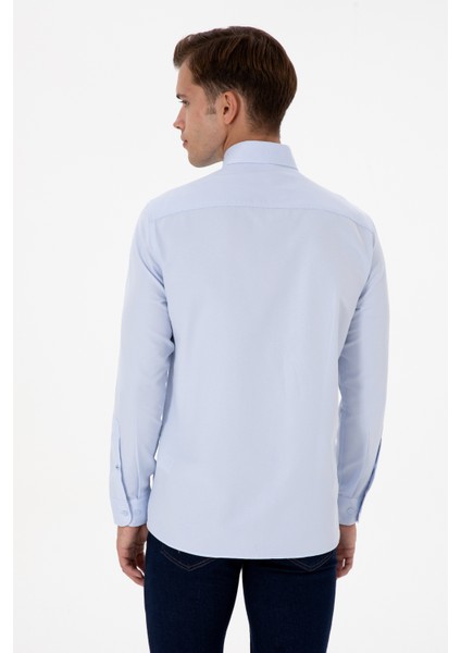 Erkek Açık Mavi Gömlek Basic 50307693-VR003 indirimleri