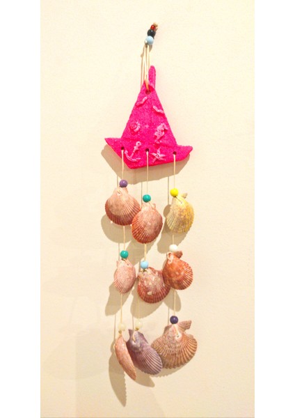 Antioch Artdesign Ikili Alaçatı Değirmen ve Deniz Kabuklu Yelkenli Duvar Bahçe Balkon Süsü fiyatları