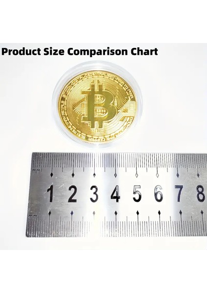 Altın Kaplama Bitcoin Anma Madeni Coin - Arkadaşlar Için Benzersiz Koleksiyonluk Hediye fiyatları