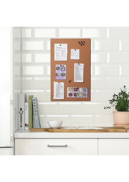 Flönsa Mantar Pano Mantar 52 x 33 Cm Raptiyeli