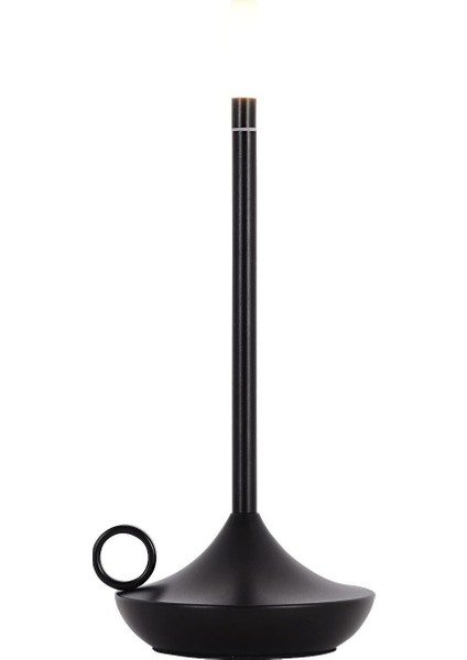 Şarjlı LED Masa Lambası Dokunmatik – Modern ve Minimalist Tasarım Siyah