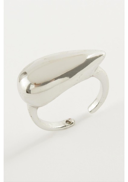 Depomix Su Damlası Metal Yüzük-Gümüş Rengi fiyatları