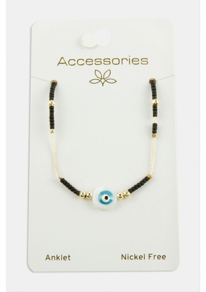 Depomix Nazar Miyoki Boncuk Halhal-Siyah