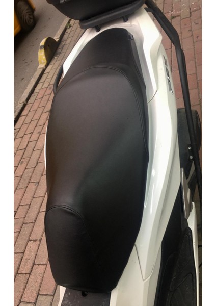 Akdeniz Sele Kaplama Pcx 125 Matrix Siyah Lastikli Sele Kılıfı modelleri