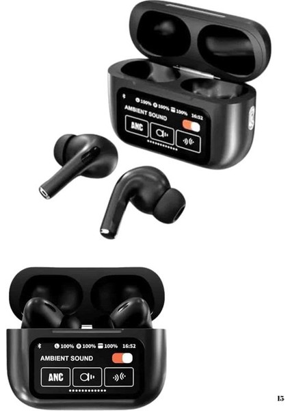 Depomix Kulak Içi Bluetooth Kulaklık Ekranlı Müzik Dinleme Çağrı Cevaplama Siyah indirimleri