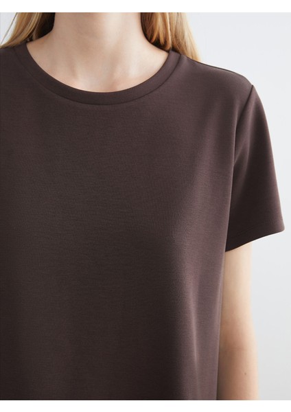 Yeni Sezon Bisiklet Yaka Kadın Tişört modelleri