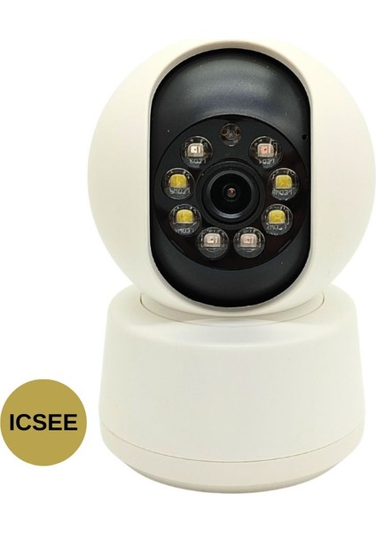 Venas Ip Wıfı Bebek - Evcil Hayvan Kamerası 3mp Sesli Renkli Icsee Uygulamalı