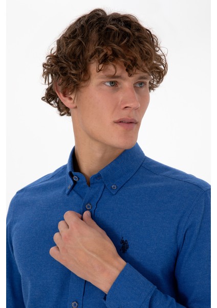 Erkek Mavi Gömlek Basic 50316721-VR212 fiyatları