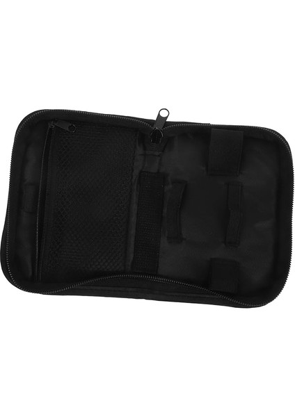 Taşınabilir Ölçüm Cihazı Çantası Siyah Seyahat Organizeri Diyabetik Malzemeler Için Depolama Çantası Kolay Taşınabilir Amaçlı Kullanım