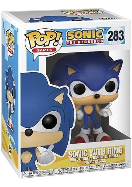 (Standard) - Pop Sonıc The Hedgehog Sonıc W/rıng Vınyl Fıgure (C: 1-1-1) fırsatları