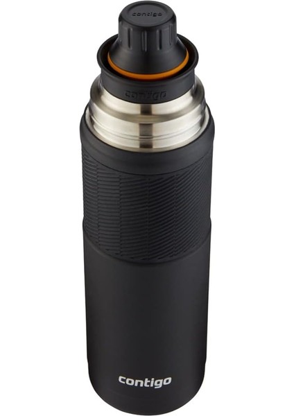 Thermal Bardaklı Çelik Termos 740 ml Siyah fırsatları