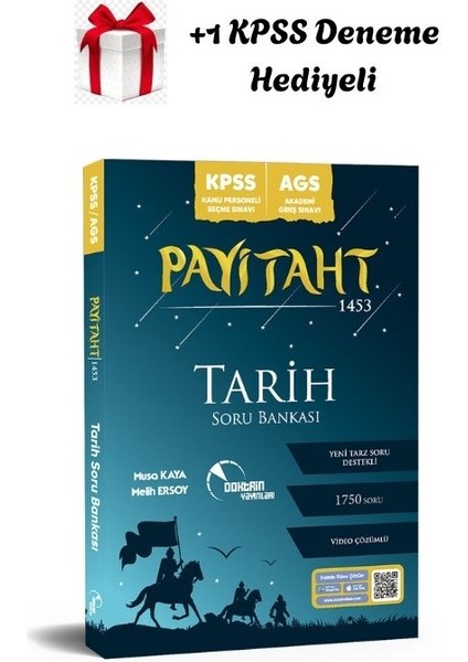 Doktrin 2026 Kpss Ags Payitaht 1453 Tarih Soru Bankası +1 Kpss Deneme Hediyeli