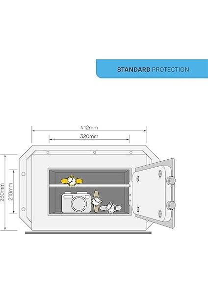 YWV/230/KB1 Gömme Kasa - Duvara Montaj indirimleri