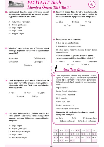 Doktrin 2026 Kpss Ags Payitaht 1453 Tarih Soru Bankası +1 Kpss Deneme Hediyeli indirimleri
