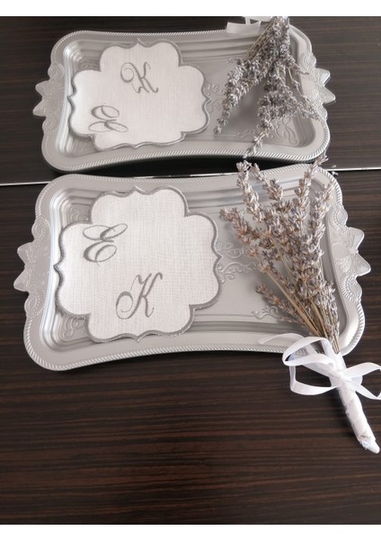 Kişiye Özel Harf Nakışlı Söz&nişan Mendili, Tepsi Örtüsü, Damat Kahve Peçetesi modelleri