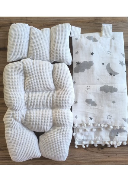 Laura Baby Puset Örtüsü ve Minderi