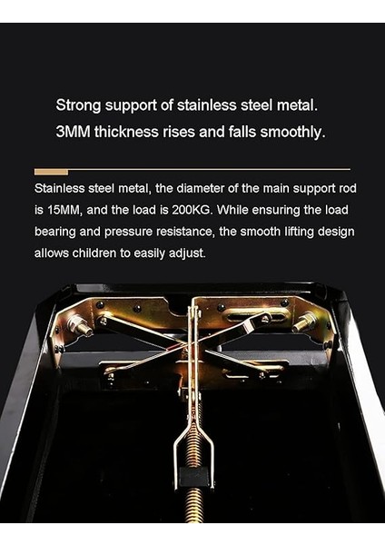 Suni Deri Piyano Taburesi Masif Ahşap Solo Piyano Tezgahı Çocuklar ve Yetişkinler Için 10 cm Yüksekliği Ayarlanabilir modelleri