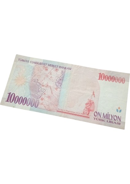 7. Emisyon 10.000.000 Türk Lirası Koleksiyon Kağıt Para Eski Para Hobi Hediye Antika Para fiyatları