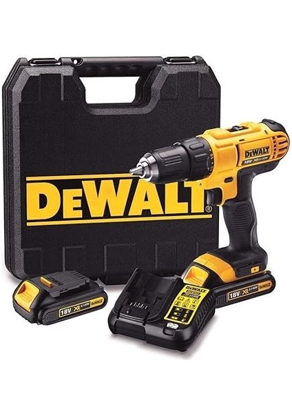 DCD771S2/TR Şarjlı Vidalama/matkap Aleti, 1.5 Ah, 18V, 1500 Dev/dk, 42 Nm Tork, Sarı/siyah fiyatları