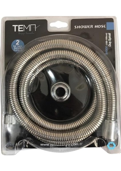 Banyo Tema Duş Spirali 150-190CM 54000 Duş Hortumu