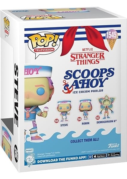 Pop! Tv: Stranger Things - Steve (Kepçe Ahoy) modelleri