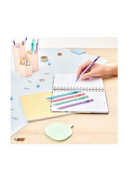 Matic Pastel 0.7 Uçlu Versatil Kalem 10'lu Poşet, 5 Farklı Pastel Renk, 3 Adet 0.7 Hb Uç Ile, Kolayca Silinir fırsatları