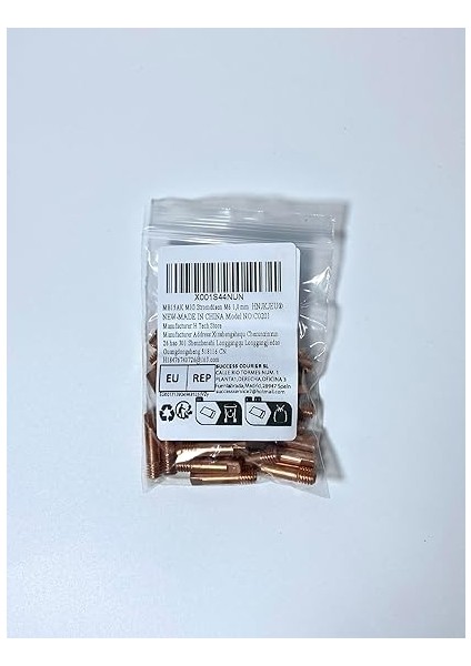 20 Adet MB15 15AK Akım Başlığı Kaynak Temas Ucu 0,6 mm 0,8 mm 1,0 mm 1,2 mm M6X24 mm Bakır Akım Başlığı Temas Uçları 15AK Mıg/mag Kaynak Torçları Için Kaynak Uçları Aksesuar Aşınma Parçaları (1 indirimleri