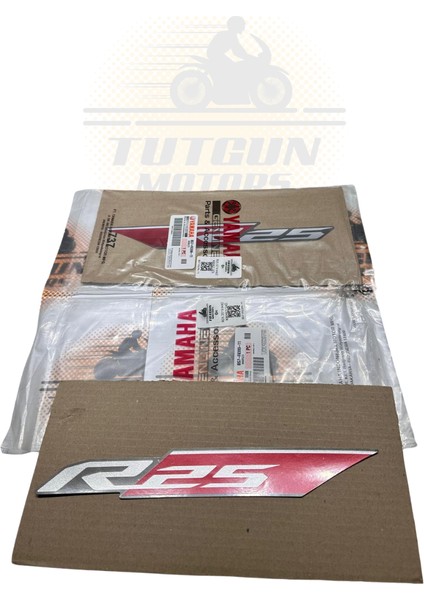R25 Mat Kırmızı Yan Sticker Sağ Orijinal BS7-F8399-11