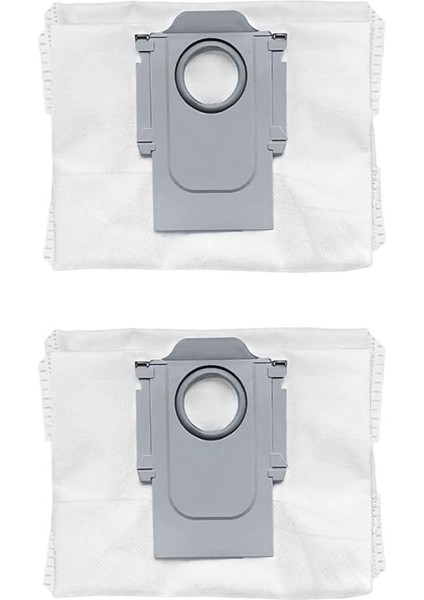 Toz Torbası (2 Adet) - Roborock S8+, S8 Pro Ultra Uyumlu - Kağıt Malzemeli