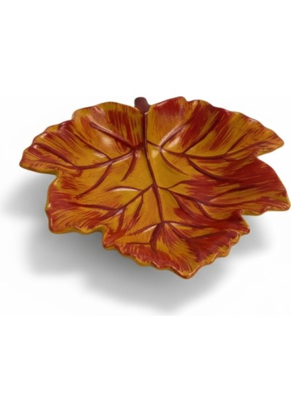 Sonbahar Yaprağı Formlu Dekoratif Tabak – 15 cm x 13,5 cm indirimleri