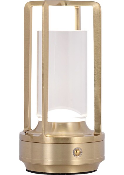 Dekoratif Şarjlı LED Dokunmatik Masa Lambası Eskitme