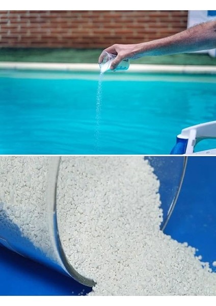 Toz Klor 250 gr Yosun Önleyici Havuz Temizleyici Havuz Toz Tablet Kloru Su Dezenfektanı fiyatları