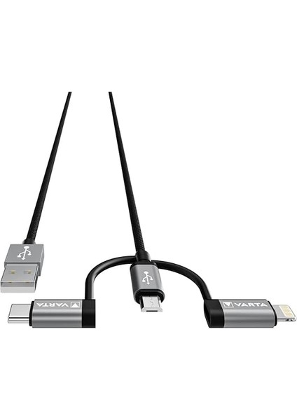 Kablo 3ın1 USB A -Lıght/m-Usb/t. C modelleri