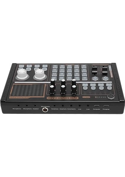 Ses Mikseri Gürültü Bastırma ile Çok Ses Efektleri, Dj'ler ve Flamalar Için Canlı Kart fırsatları