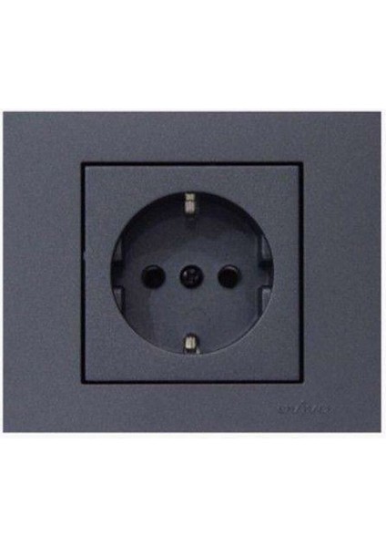 Grano Metalik Metalik Füme Topraklı Priz fiyatları