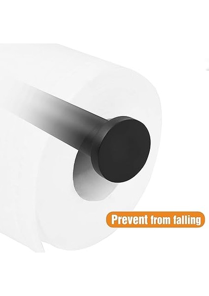Tuvalet Kağıdı Tutucusu Kendinden Yapışkanlı Mat Siyah 304 Paslanmaz Çelik Sopa Tuvalet Kağıdı Tutucusu Banyo Için fırsatları