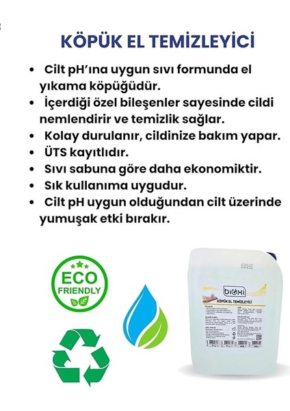 Foam Köpük Sabun 5 Lt modelleri