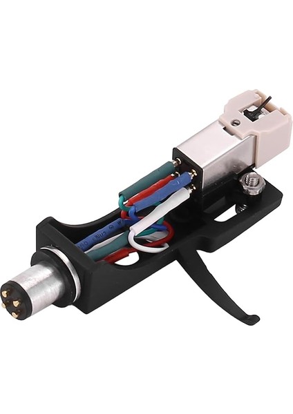 Stylus Pikap Headshell Fonograf Turntable Gramophone Lp Vinil Iğne Için 4 Kutuplu Kontaklar