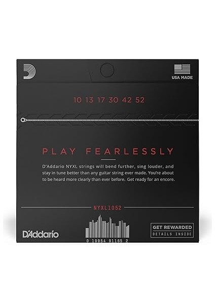 NYXL1052 Nickel Wound Elektro Gitar Teli (10-52) fiyatları