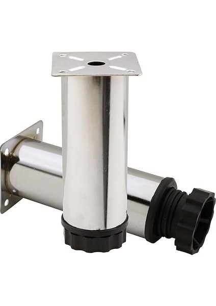 Ayarlanabilir Mobilya Kayarlanabilir Mobilya Kanepe Baza Koltuk Metal Destek Yükseltici Ayağı 10 cm Krom Ayakları (4 Adet) modelleri