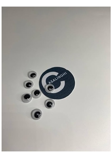 Göz Küçük Boy Siyah Beyaz Oynargöz 10 mm Okul Kurs Hobi Sanatsal Malzemeler 1 Paket fiyatları